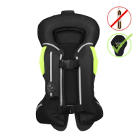 Motorcycle Air Bag Vest Motorcycle protective Jacket Moto Air-bag Vest Motocross Racing Riding Airbag CE Protector M-3XL Unisex