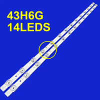 KIT 2PCS LED Backlight Strip HD425X1U81-T0L3 SVH425A11 for Hisense 43R6090G 43R6090GS 43H6G