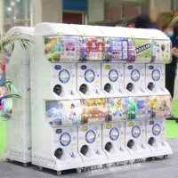 USA Capsule Toy Gashapon Dispenser Token Coin Operated Amusement Arcade Game Kids Gacha Ball Gift Candy Gachapon Vending Machine