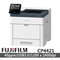 【FUJIFILM 富士軟片】ApeosPort-VII CP4421 A4智慧型彩色雷射印表機