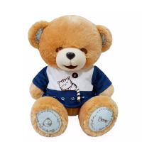 Istana Boneka Boneka Beruang Boney With Hoodie Cat Blue Karakter Istana Boneka premium baju bear jaket Cocok Untuk Mainan Anak Non Alergi