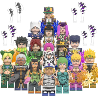 Khám phá bộ phim phiêu lưu kỳ lạ của JoJo, Nhân Vật Jotaro Kujo và Jolyne Kujo, Tương thích với LEGO