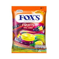 印尼進口FOXS水晶糖大包裝125g四季茶硬糖生果糖糖果小零食品喜糖 網紅 小紅書  爆款 東莞倉現貨直發