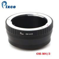 Pixco OM-M4/3 Lens Adapter Suit For Olympus OM Lens to Micro Four Thirds 4/3 Camera