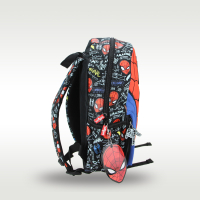 Australia smiggle original children's schoolbag boy backpack spider cool waterproof hat supplies kids 4-7 years old 14 inches㏇0305