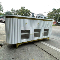Bupet TV Minimalis Type Kotak & Oval P160 dan 180cm Cocok untuk Pajangan dan Ruang Tamu Berbagai Uku