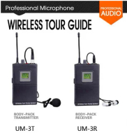 PROFESSIONAL WIRELESS TOUR GUIDE CONFERENCE MONITOR TRANSLATION SYSTEM Wireless Monitoring System microphone