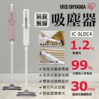 日本IRIS 極細輕量氣旋式 自動偵測灰塵直立 無線吸塵器 IC-SLDC4 手持 壁掛 無線 智能家電 節能家電