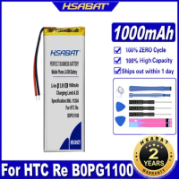HSABAT B0PG1100 1000mAh Battery for HTC Re B0PG1100 Digital Camera Batteries