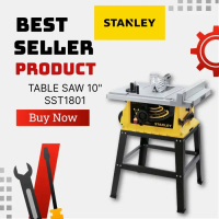 Table Saw 10\ Stanley STST1801/Mesin Potong Kayu Meja - PACKING STANDAR"