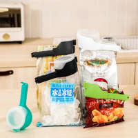 Fresh Snack Sealer Bag Clips Keeping Sealer Clamp Pour Food Saver Helper Food Storage Sealing Clip Travel Kitchen Tools
