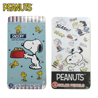 【正版授權】史努比 色鉛筆 12色 鐵盒裝 彩色鉛筆 六角色鉛筆 Snoopy PEANUTS