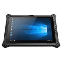 IP65 Portable Mini PC Windows 10 Industrial Tablet PC Intel i7-8550U 10.1" Screen 16GB RAM 128GB ROM TPM2.0 WIFI RJ45 DB9 USB2.0