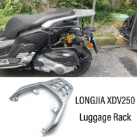 New Fit LONGJIA XDV250 Motorcycle Accessories Tail Box Bracket Support Bar Bracket Rear Luggage Rack For LONGJIA XDV250si XDV300