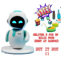 Eilik emo toy robot, a cute intelligent companion of pet robot