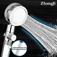 Zhang Ji Kepala Shower Mandi Turbo Fan with Cotton Filter C193 Hand Shower Kepala Kran Mandi Kamar S