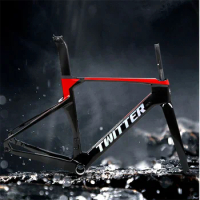 TWITTER R5 C Brake Quick Release Version 100*135mm Tire Maximum Support 700*28c T800Carbon Fiber Road Bike Frame46/48/50/52/54cm