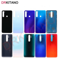 DRKITANO Back Glass Cover For Xiaomi Redmi Note8 Note 8 Pro Battery Cover Rear Housing Panel Replacement+Adheisve M1908C3JH