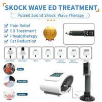 Design Shockwave Therapy Instrument High Speed Physiotherapy Acoustic Ed Treatment Physical Extracorporeal Shock Wave Pian Remov