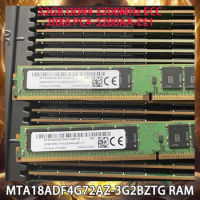 1PCS 32GB DDR4 3200MHz ECC 2RX8 PC4-3200AA-EE1 RAM For MT VLP Server Memory MTA18ADF4G72AZ-3G2BZTG