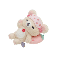【San-X】拉拉熊 懶懶熊 打瞌睡系列 造型絨毛娃娃 一起入睡吧 小白熊