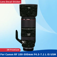 For Canon RF 100-500mm F4.5-7.1 L IS USM Camera Lens Skin Anti-Scratch Protective Film Body Protector Sticker RF100-500