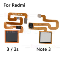 Aiinant Back Home Button Fingerprint Sensor Flex Cable For Xiaomi Redmi Note 3 3s Pro Phone Repair Parts