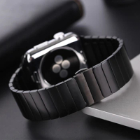 Stainless Steel strap for Apple Watch band 44mm 40mm 42mm 38mm 41mm 45mm Butterfly Metal Bracelet iwatch series 5 4 3 se 6 7