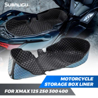 For Yamaha XMAX300 125 250 400 motorcycle storage box liner anti-crash seat bucket mat
