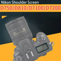 BIZOE Shoulder Screen Film SLR Camera For Nikon D750 D810 D7100 D7200 D7500 D500 D850 Tempered Glass Protective Film Accessories