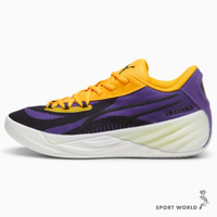 Puma 籃球鞋 男鞋 湖人隊 氮氣中底 All Pro Nitro 紫【運動世界】31039205