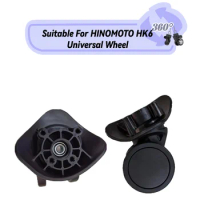 Suitable For HINOMOTO HK6 Universal Wheel Replacement Suitcase Smooth Silent Shock Absorbing Wheel Accessories Wheels Casters
