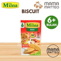 MILNA Biskuit Bayi Apel Jeruk 65gr / Biscuit Snack Cemilan Bayi Anak / Makanan Sehat Milna BANDUNG A