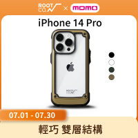ROOT CO. iPhone 14 Pro(透明背板防摔手機殼 - 共四色)