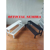 Panjang 1 Meter / Rak Tanaman Tingkat 2 / Rak Pot Tanaman Minimalis - 1/2 METER, ORIGINAL