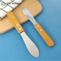 Cream Scraper Polished Smoothing Cream Modern Minimalist Kitchen Tools Cheese Knife 420 Stainless Steel Butter Knife