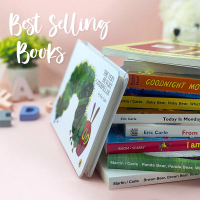 Board Books By Eric Carle and other authors. Dear Zoo,The very Hungry Caterpillar,I am aBunny and mo