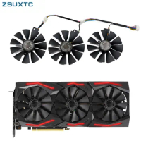 New For ASUS ROG Strix GeForce RTX 2060 2070 Video Card Fan 87MM T129215SL T129215SH RTX2060 RTX2070 Graphics Card Cooling Fan