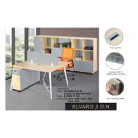 Elvaro.2.D.N Meja Kantor Indachi