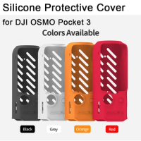 Silicone Case for Dji Pocket 3 Anti-Scratch Gimbal Camera Handle Protective Cover for Dji Osmo Pocket 3 Accessory