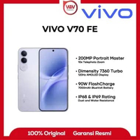 HP VIVO V70 FE Ram 12GB Internal 256GB Garansi Resmi Silver
