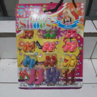 MAINAN ANAK - SEPATU BARBIE