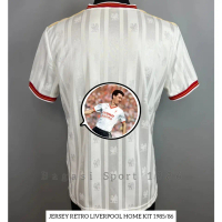 Jersey Retro Livpool Liverp00l The Reds Kop Away Kit Tandang 1985/86 Old Shirt Vintage Rare Klasik C