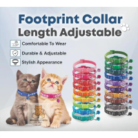READY STOCK! Adjustable Kucing Cat & Dog Collar /Cat Kitten Dog Puppy Bell Belt Kolar Kucing