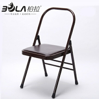 瑜伽輔助椅 艾揚格加固加厚款Yoga瑜伽椅輔具多功能瑜珈椅輔助椅折疊椅【MJ6072】