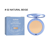 Ouhoe Finishing Powder Flawless Long-Lasting Not Easy to Makeup Makeup Powder Cake Natural Lightweig