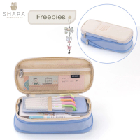 [SHARA] Original Tempat Pensil Sekolah Kuliah Angoo Pencil Case Estetik Fungsional Muat banyak