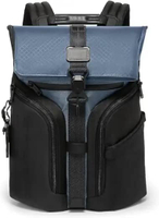 TUMI ALPHA BRAVO Logistics Backpack Bag - Tas Ransel Pria - Nevado Black