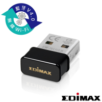 EDIMAX 訊舟 EW-7611ULB Wi-Fi+藍牙4.0 二合一 USB無線網路卡