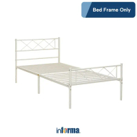 TERBARU!! Informa Larson Tempat Tidur Metal Bed Ranjang Kasur Perabot Tidur Furniture Kamar Tidur - 